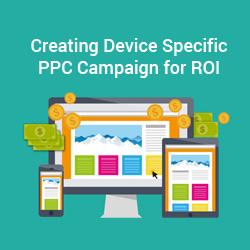 Pay per click advertising campaign